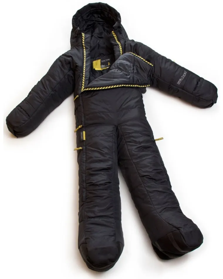 Vreća za spavanje u obliku tijela, a ne mumije.