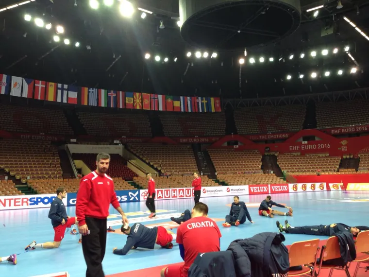 Rukometna reprezentacija, Kauboji, Hrvatska, Trening