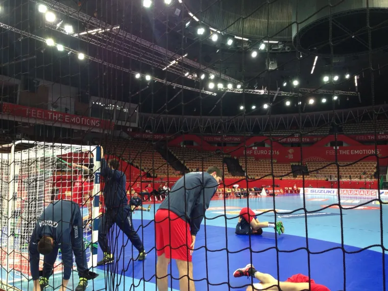 Rukometna reprezentacija, Kauboji, Hrvatska, Trening