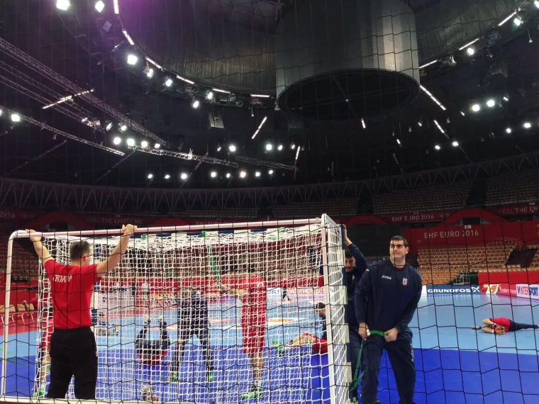 Rukometna reprezentacija, Kauboji, Hrvatska, Trening