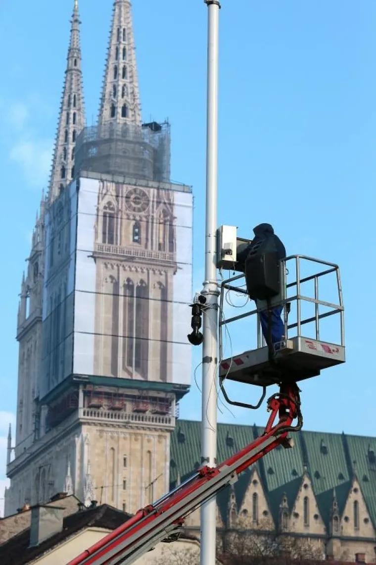 Na Trgu bana Josipa Jelačića postavljene dodatne kamere za nadzor