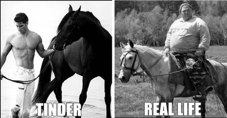 Ako vjerujete profilnim slikama na Tinderu, JAKO ćete se razočarati...