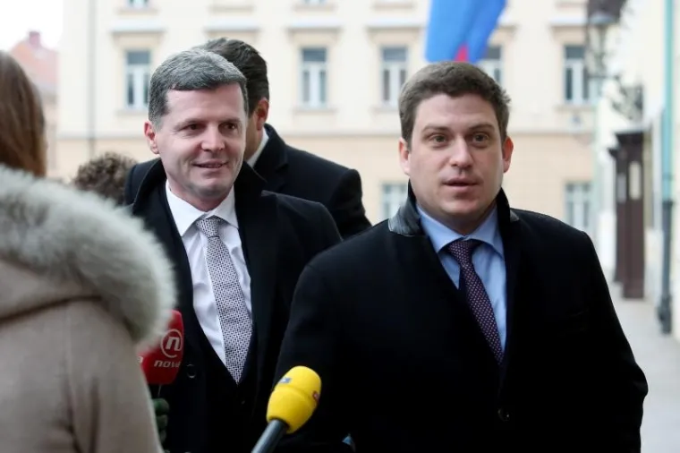 Ministar zdravstva Dario Nakić i ministar prometa Oleg Butković