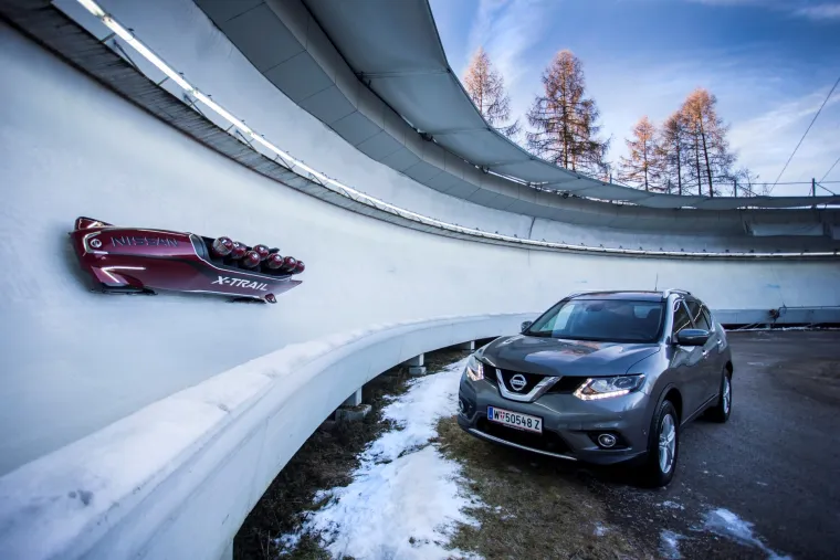 X-TRAIL NA KLIZALJKAMA: Evo kako je izgledalo snimanje promo spota za Nissanov SUV