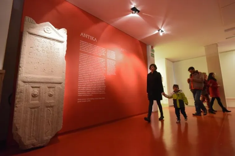 Stalni postav Međunarodnog centra za podvodnu arheologiju u Zadru.