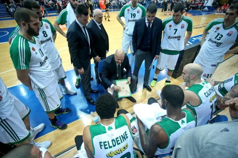 Igrači Panathinaikosa bili su jako raspoloženi u ovom dvoboju.