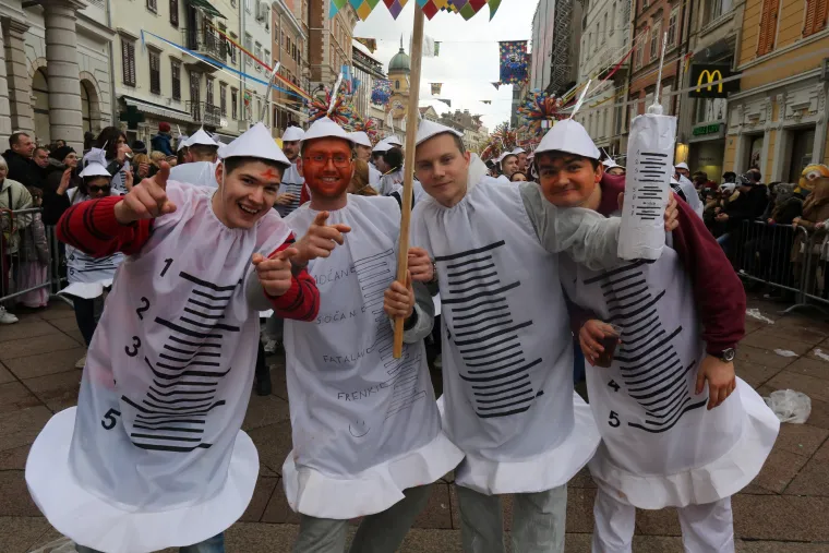 Međunarodna povorka 33. Riječkog karnevala