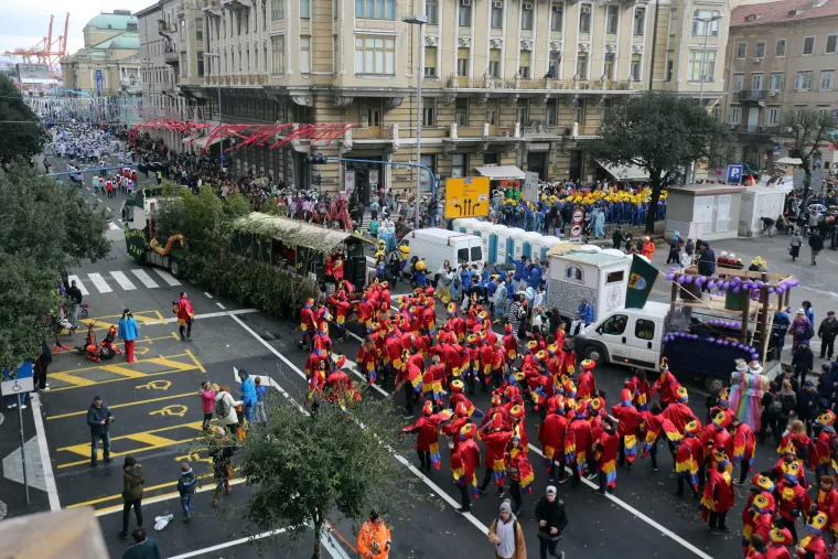 Međunarodna povorka 33. Riječkog karnevala