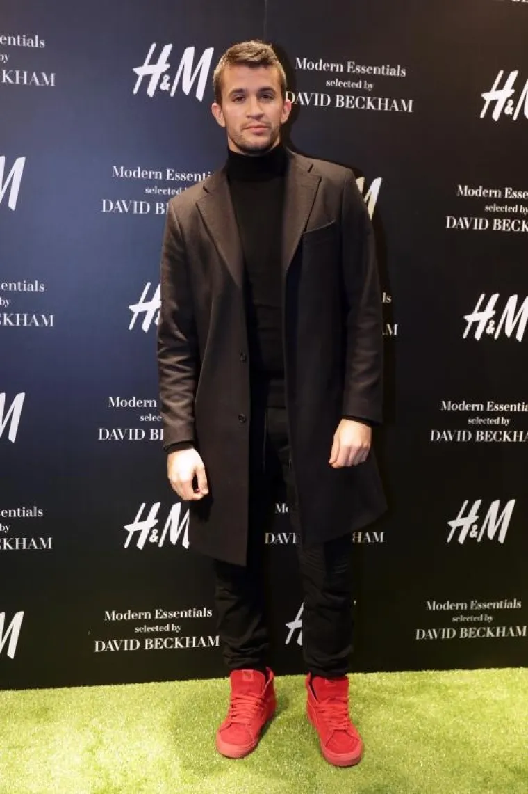 I pjevač Damir Kedžo došao je pogledati što je Beckham pripremio.