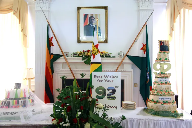 Robert Mugabe slavi rođendan