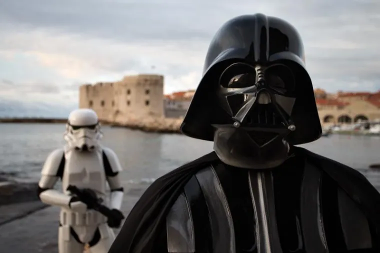'STAR WARS' U HRVATSKOJ: Darth Vader i stormtrooperi zaposjeli Stradun