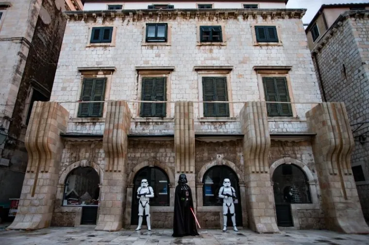 Dubrovnik su ranom zorom zaposjeli Darth Vader i stormtrooperi.