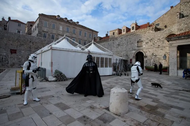 U gradu već teku pripreme za snimanje osmog nastavka 'Star Warsa'.