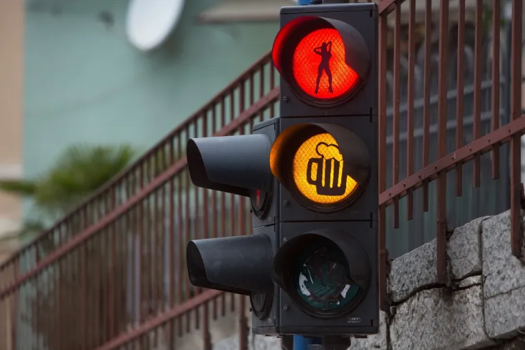 Neobičan semafor u Rijeci
