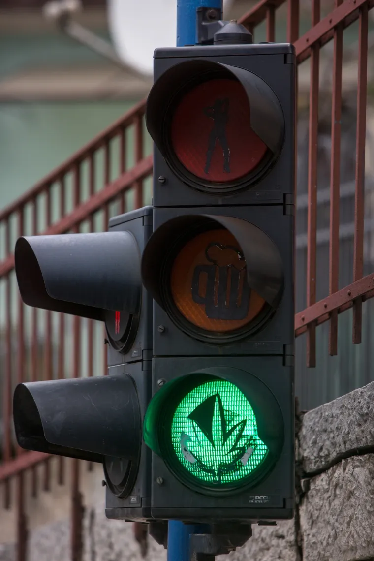 Neobičan semafor u Rijeci