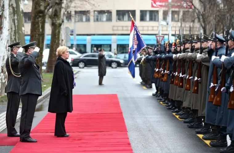 SVEČANOST U ZAGREBU: Smotra i primopredaja dužnosti šefa Glavnog stožera OS-a