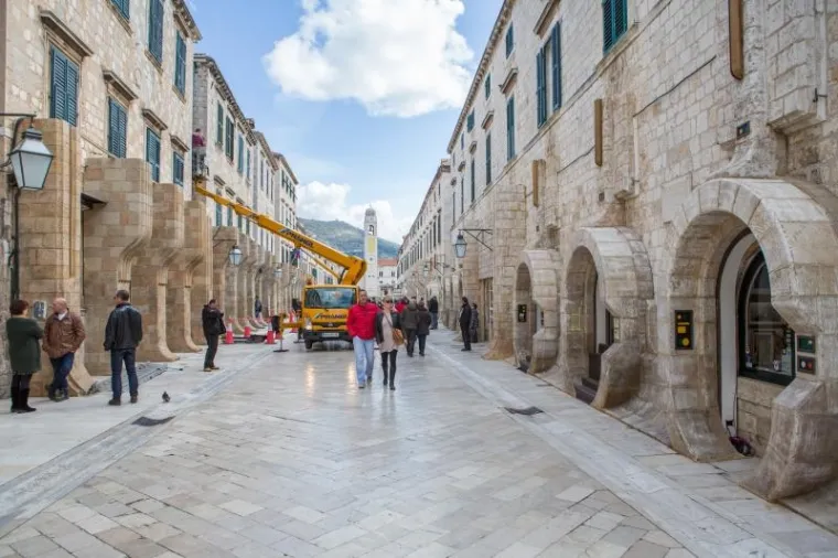 U Dubrovniku teku posljednje pripreme prije početka snimanja Star Warsa.