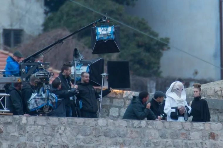 Snimanje osmog nastavka Star Warsa u Dubrovniku u punom je jeku.