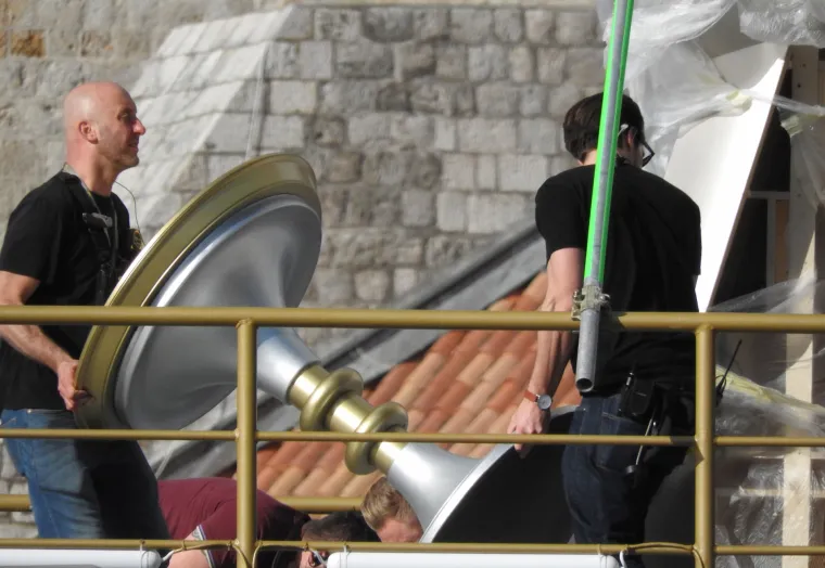 Snimanje 'Ratova zvijezda' na brodu Sea Star