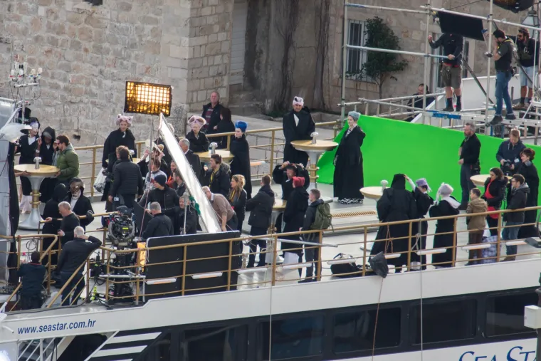 Snimanje 'Ratova zvijezda' na brodu Sea Star