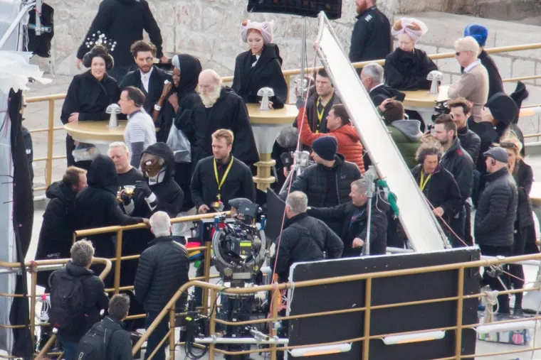 Snimanje 'Ratova zvijezda' na brodu Sea Star