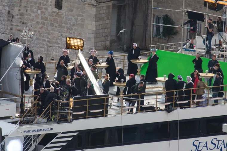 Snimanje 'Ratova zvijezda' na brodu Sea Star