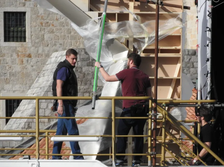 Snimanje 'Ratova zvijezda' na brodu Sea Star