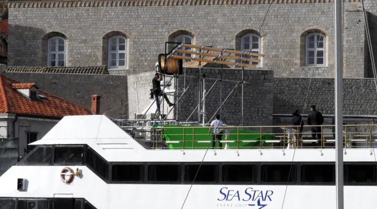 Snimanje 'Ratova zvijezda' na brodu Sea Star