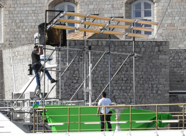 Snimanje 'Ratova zvijezda' na brodu Sea Star