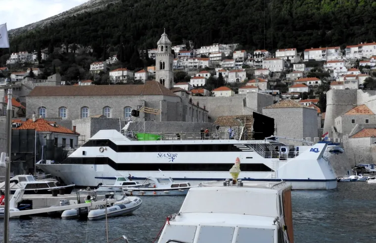 Snimanje 'Ratova zvijezda' na brodu Sea Star