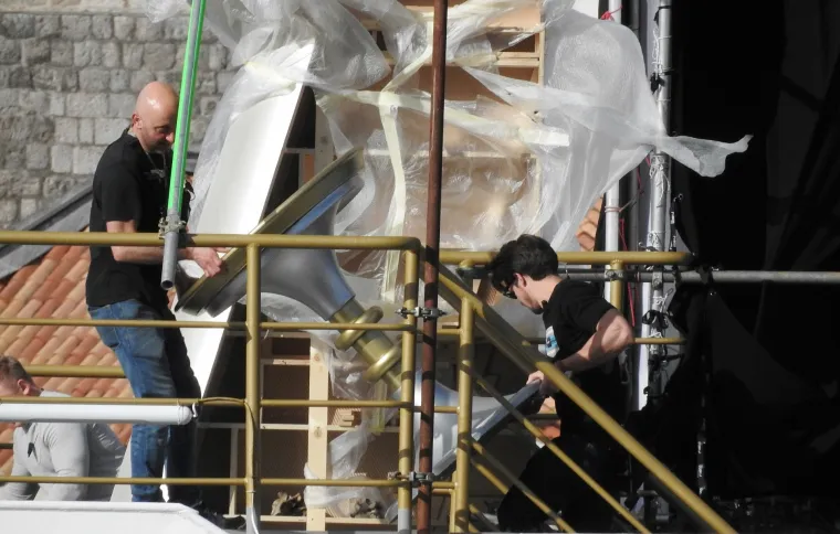 Snimanje 'Ratova zvijezda' na brodu Sea Star