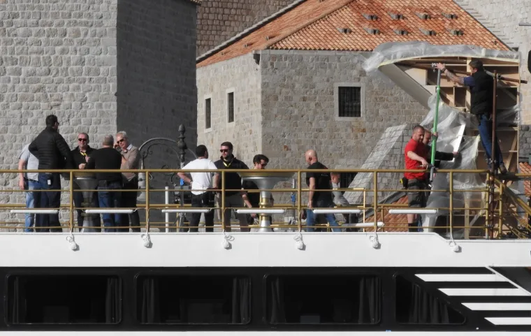 Snimanje 'Ratova zvijezda' na brodu Sea Star