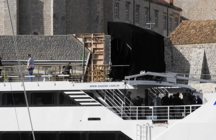Snimanje 'Ratova zvijezda' na brodu Sea Star