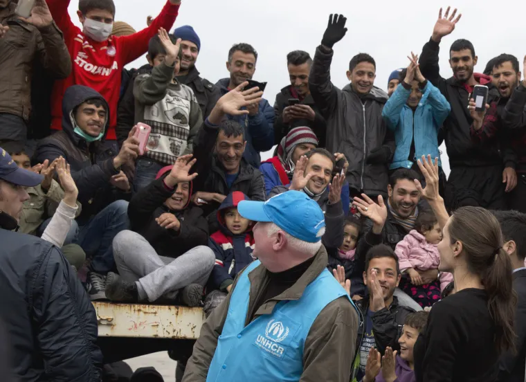 Angelina Jolie posjetila izbjeglice u Pireju