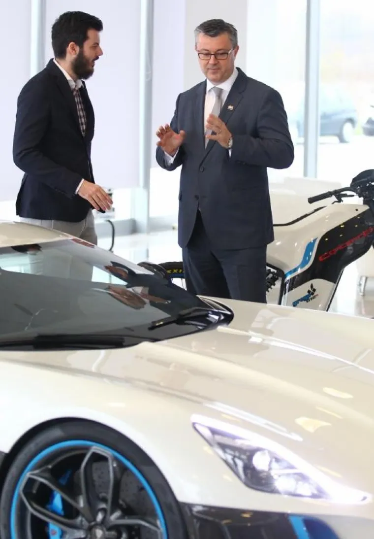 Premijer Ore&scaron;ković u pogonu Mate Rimca