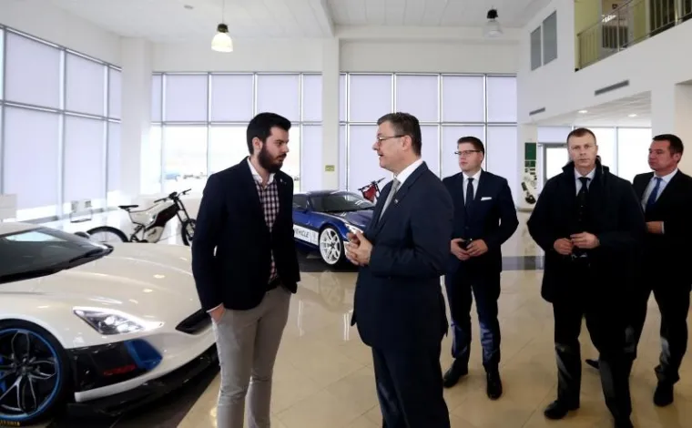 Premijer Ore&scaron;ković u pogonu Mate Rimca