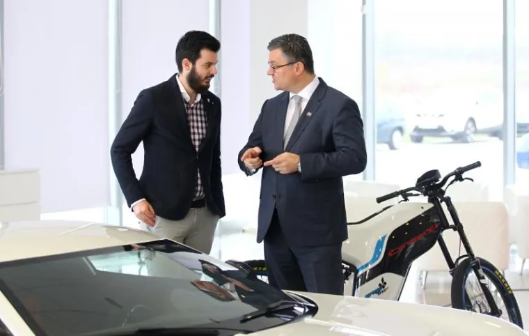 Premijer Ore&scaron;ković u pogonu Mate Rimca