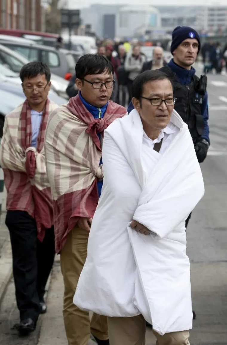 Evakuacija zračne luke Zaventem