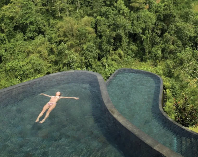 The Ubud Hanging Gardens Hotel na Baliju
