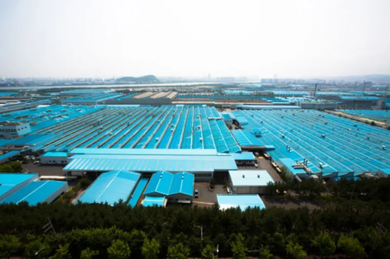 Tvorničko postrojenje u Ulsanu odgovara povr&scaron;ini od 15 milijuna kvadratnih metara