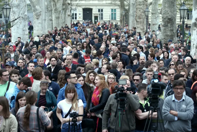 Prosvjed 'Za satiru spreman'