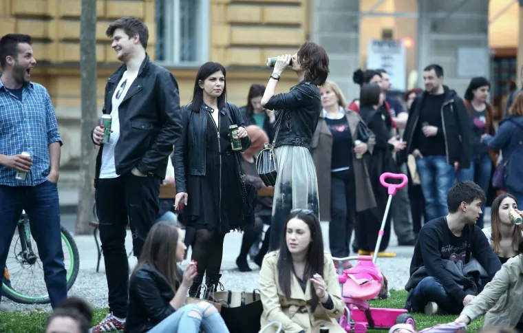 Prosvjed 'Za satiru spreman'