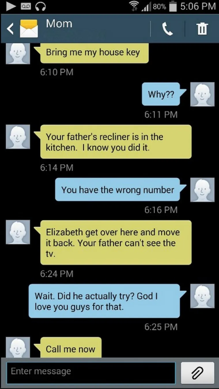 Podvale se ne odnose samo na SMA-anje već Liz radi pravi nered i po kući