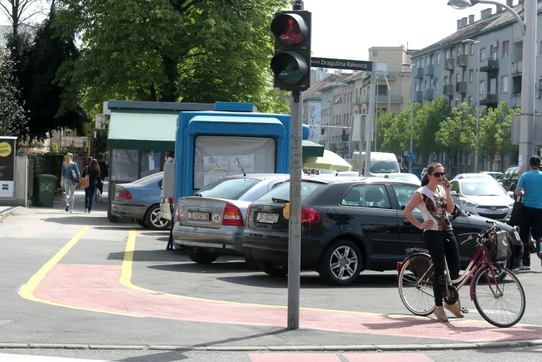 Nelogičnosti u postavljanju biciklističkih staza u Zagrebu