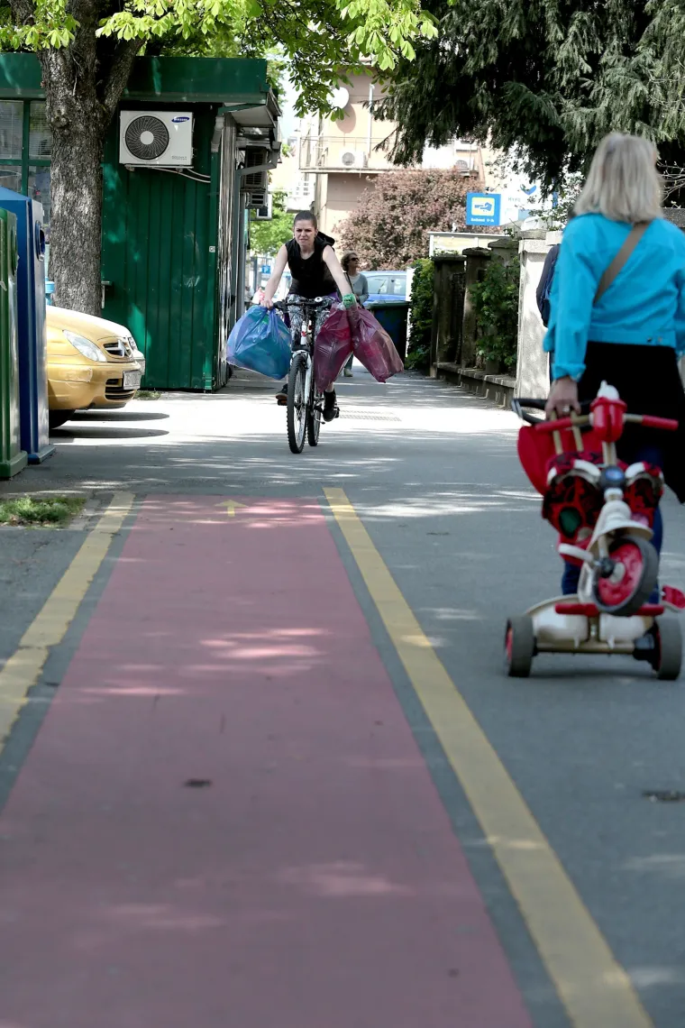 Nelogičnosti u postavljanju biciklističkih staza u Zagrebu