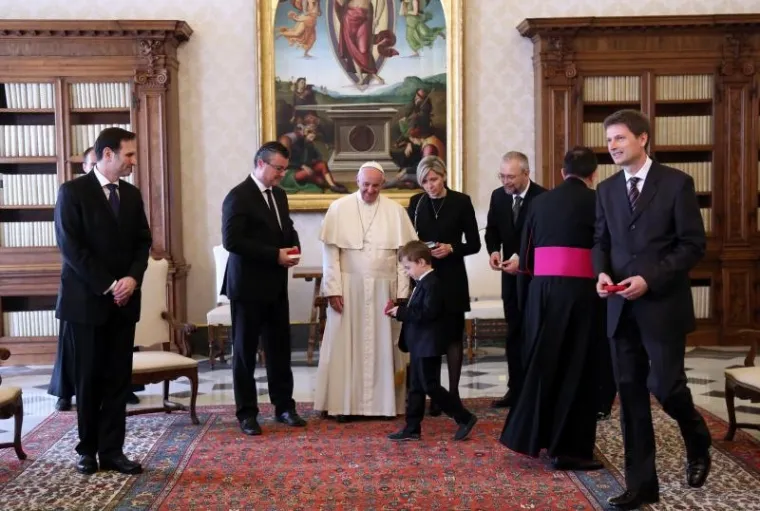 Premijer Ore&scaron;ković se susreo s papom Franjom