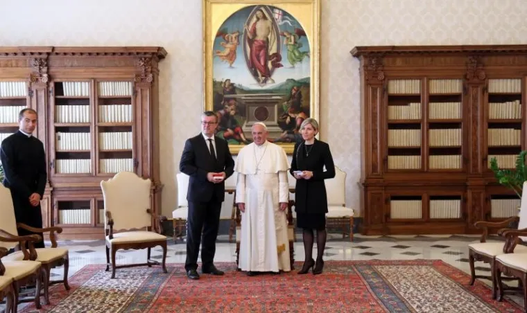 Premijer Ore&scaron;ković se susreo s papom Franjom