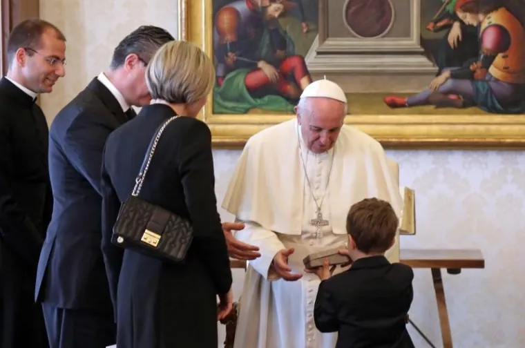 Premijer Ore&scaron;ković se susreo s papom Franjom