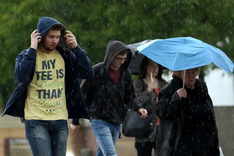 Ki&scaron;a iznenadila Zagrepčane