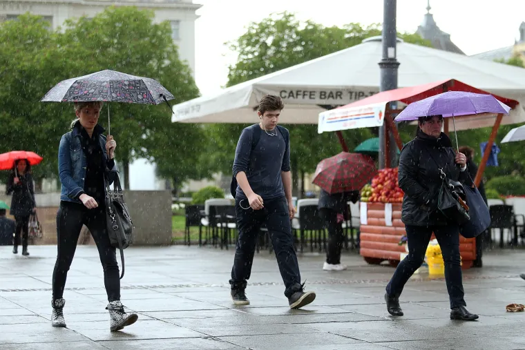 Ki&scaron;a iznenadila Zagrepčane
